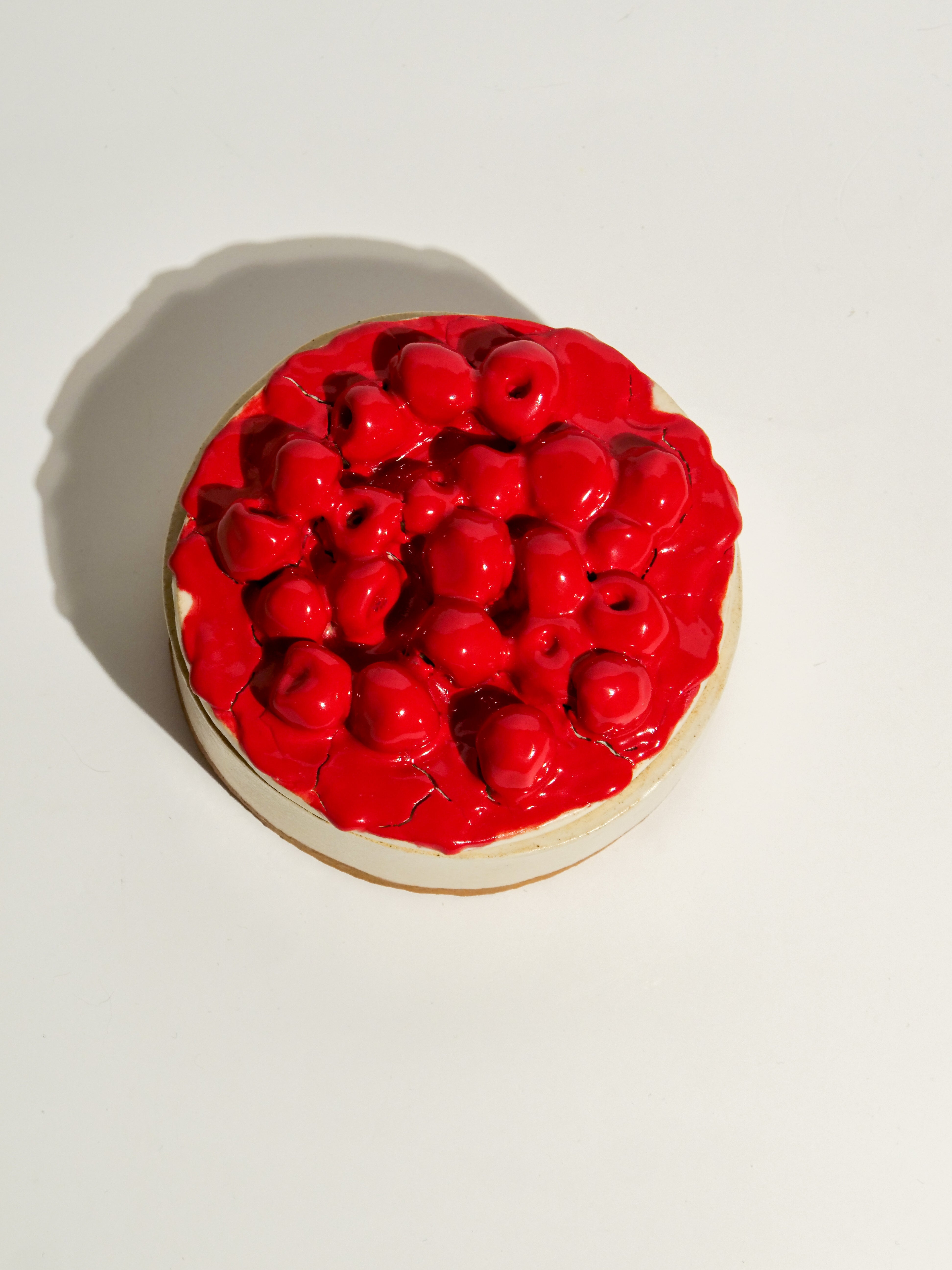 Cherry Cheesecake Ceramic Box