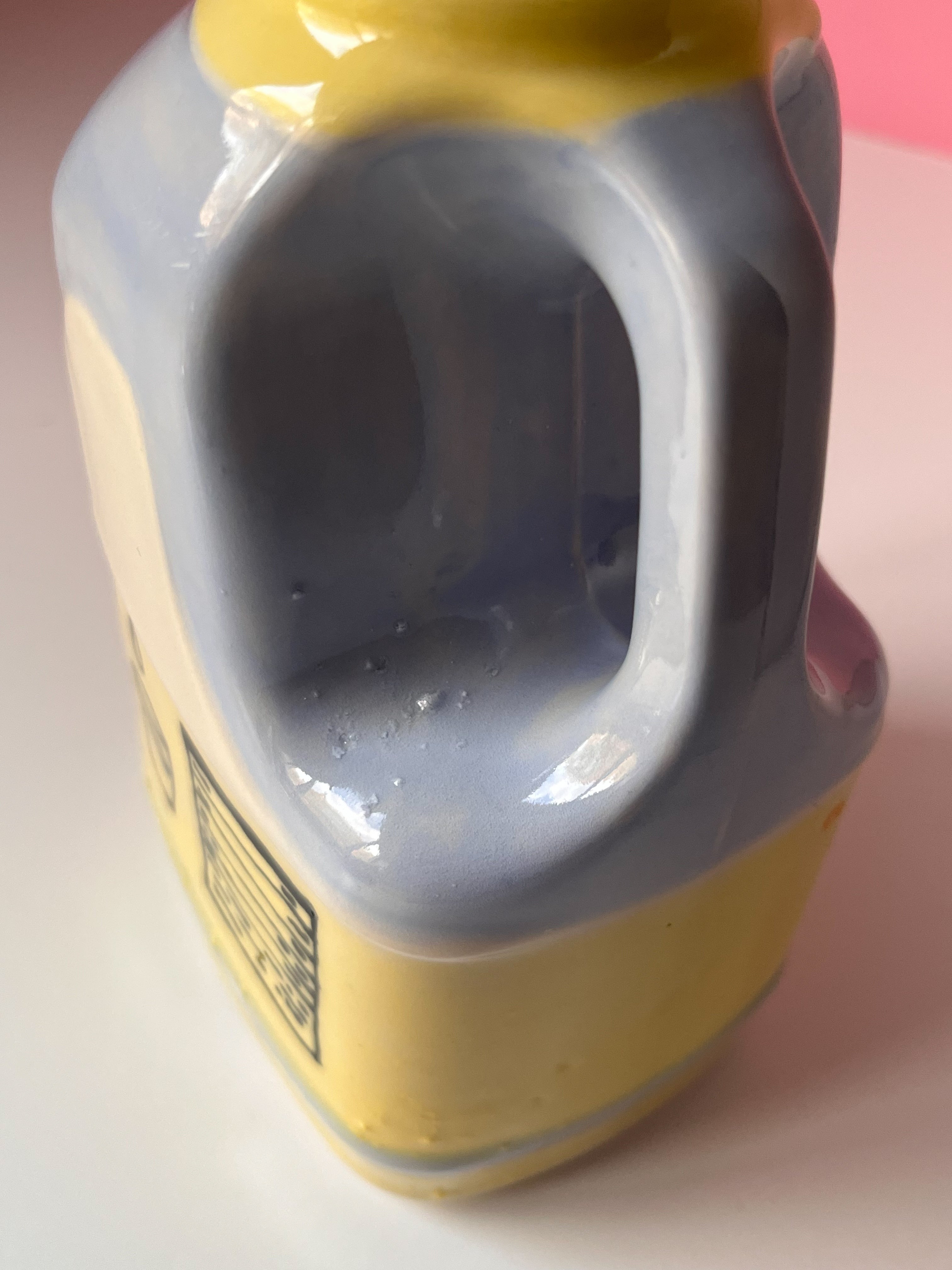 Imperfect Oat Milk Jug Ceramic Vase