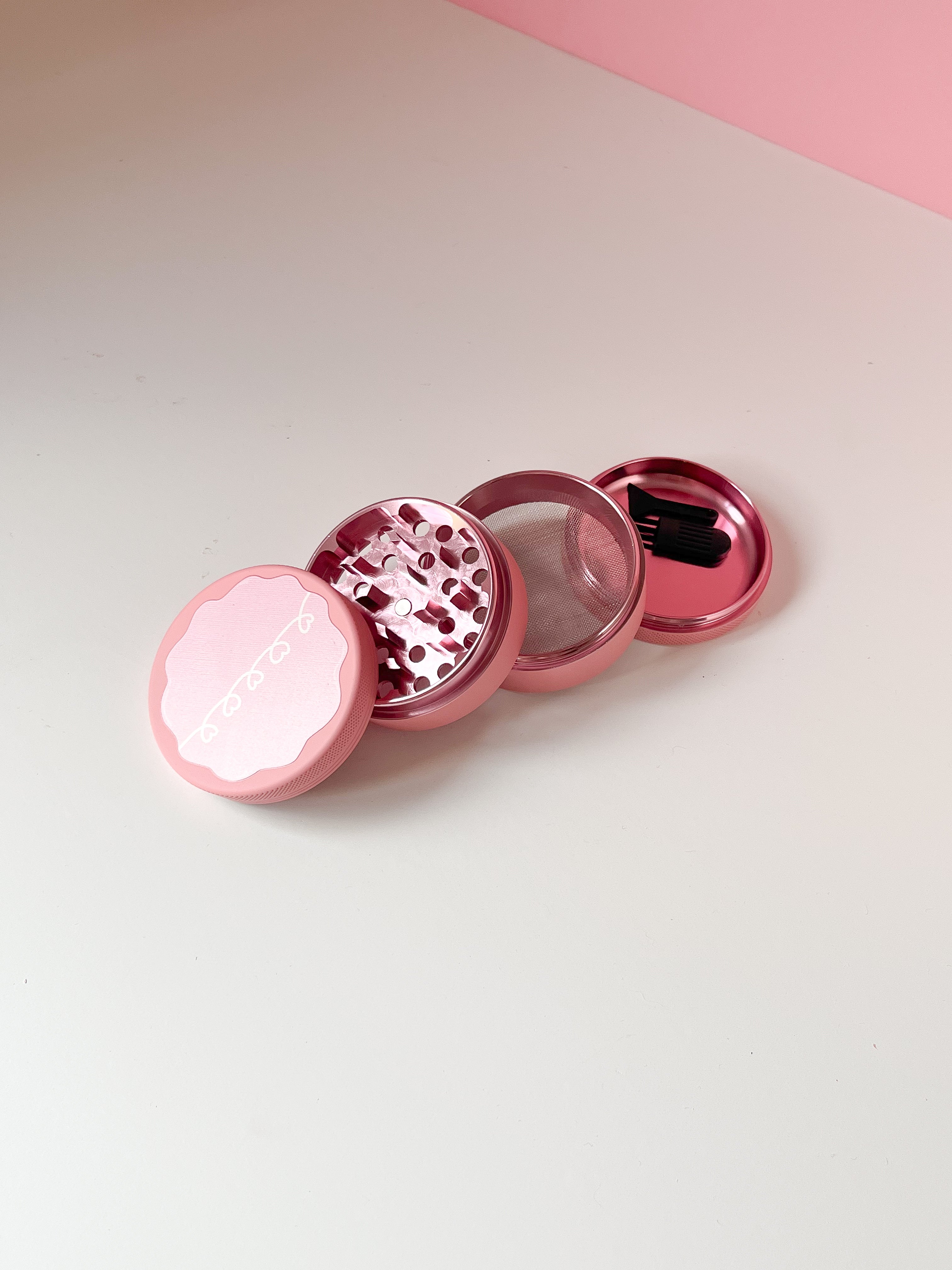 Imperfect Pink Snack Cake Grinder