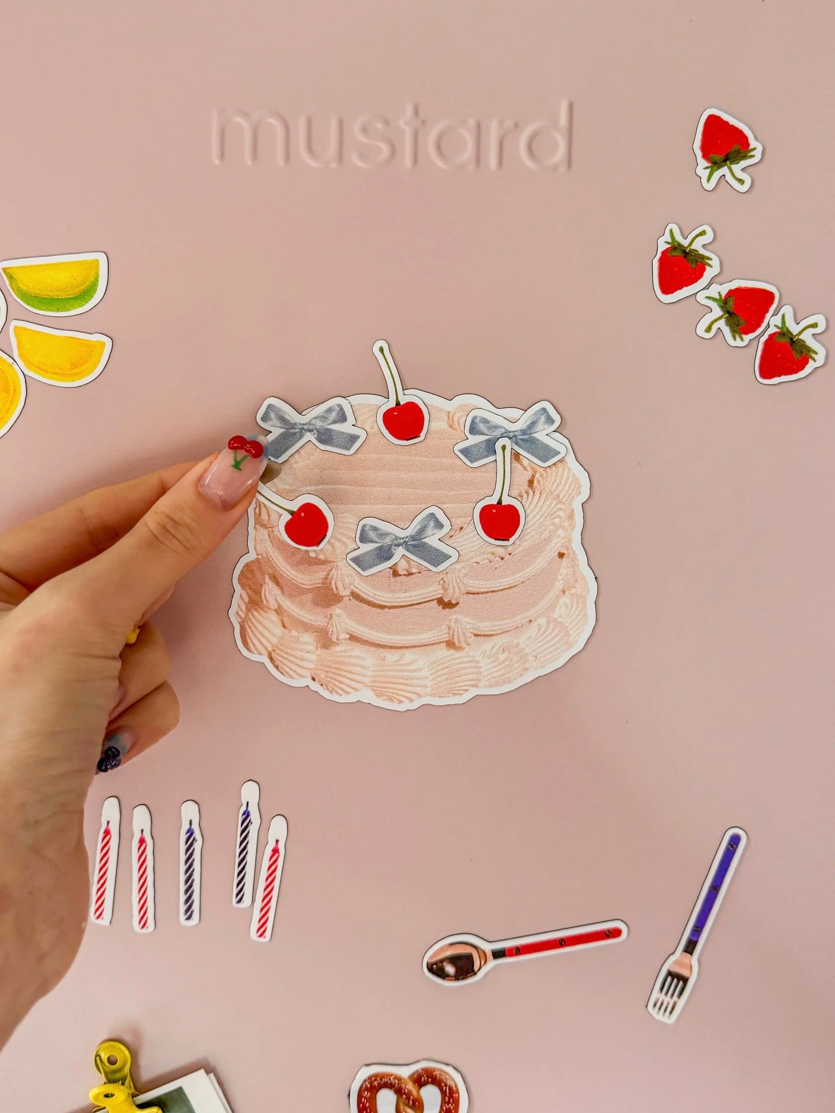 Fake Cake Mix 'n' Match Fridge Magnet Kit