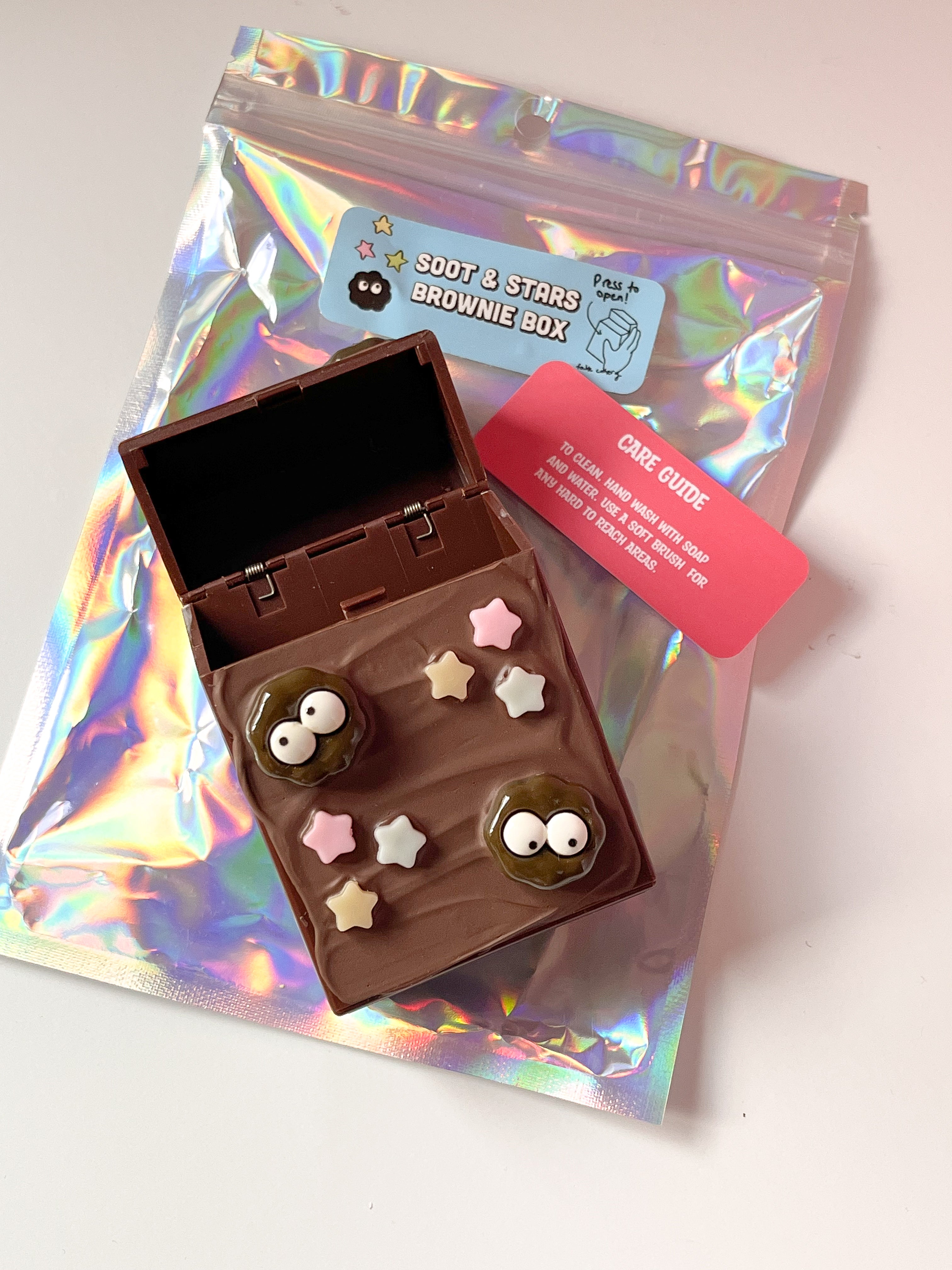 Imperfect Soot and Stars Brownie Box