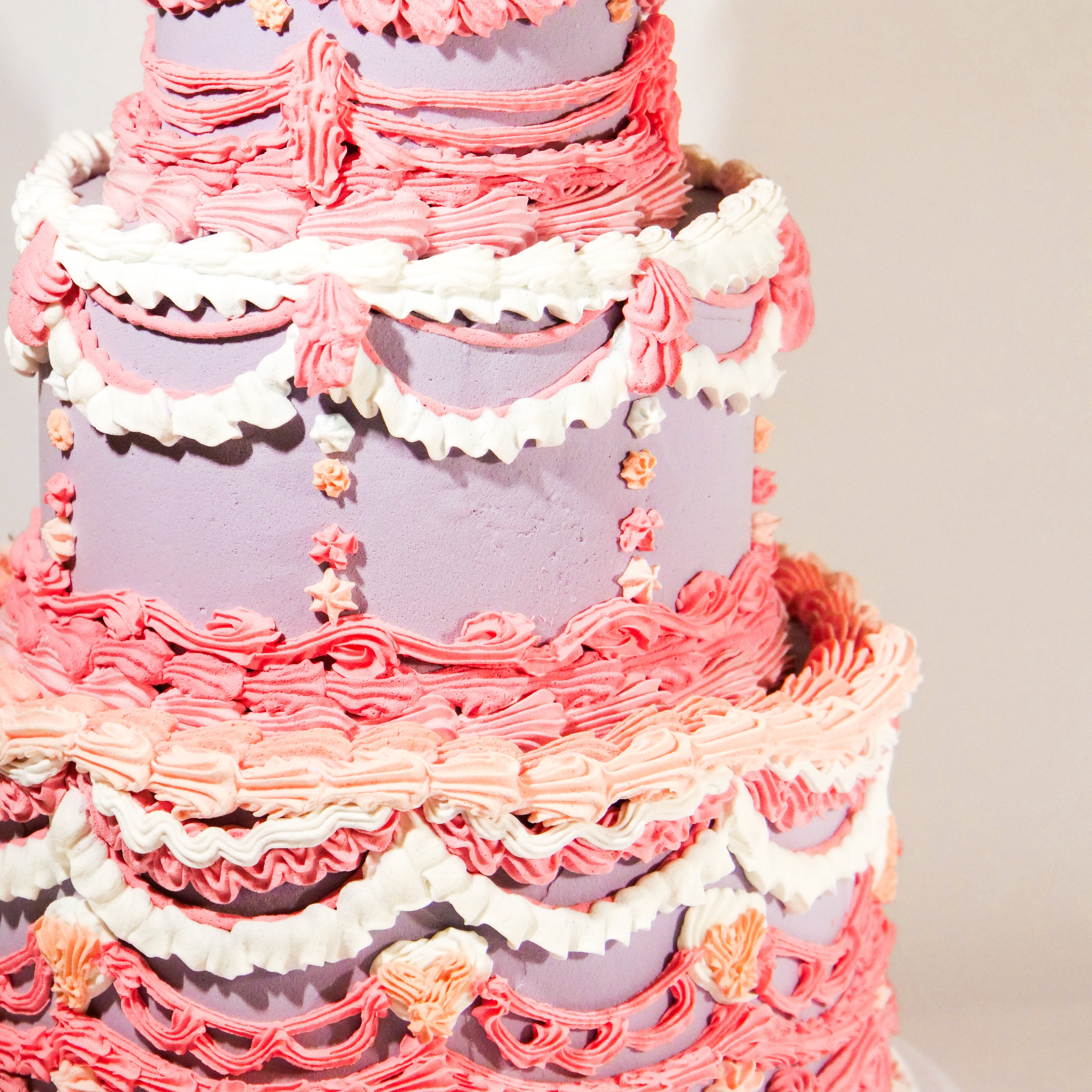 Pink Shells Cake Sculpture