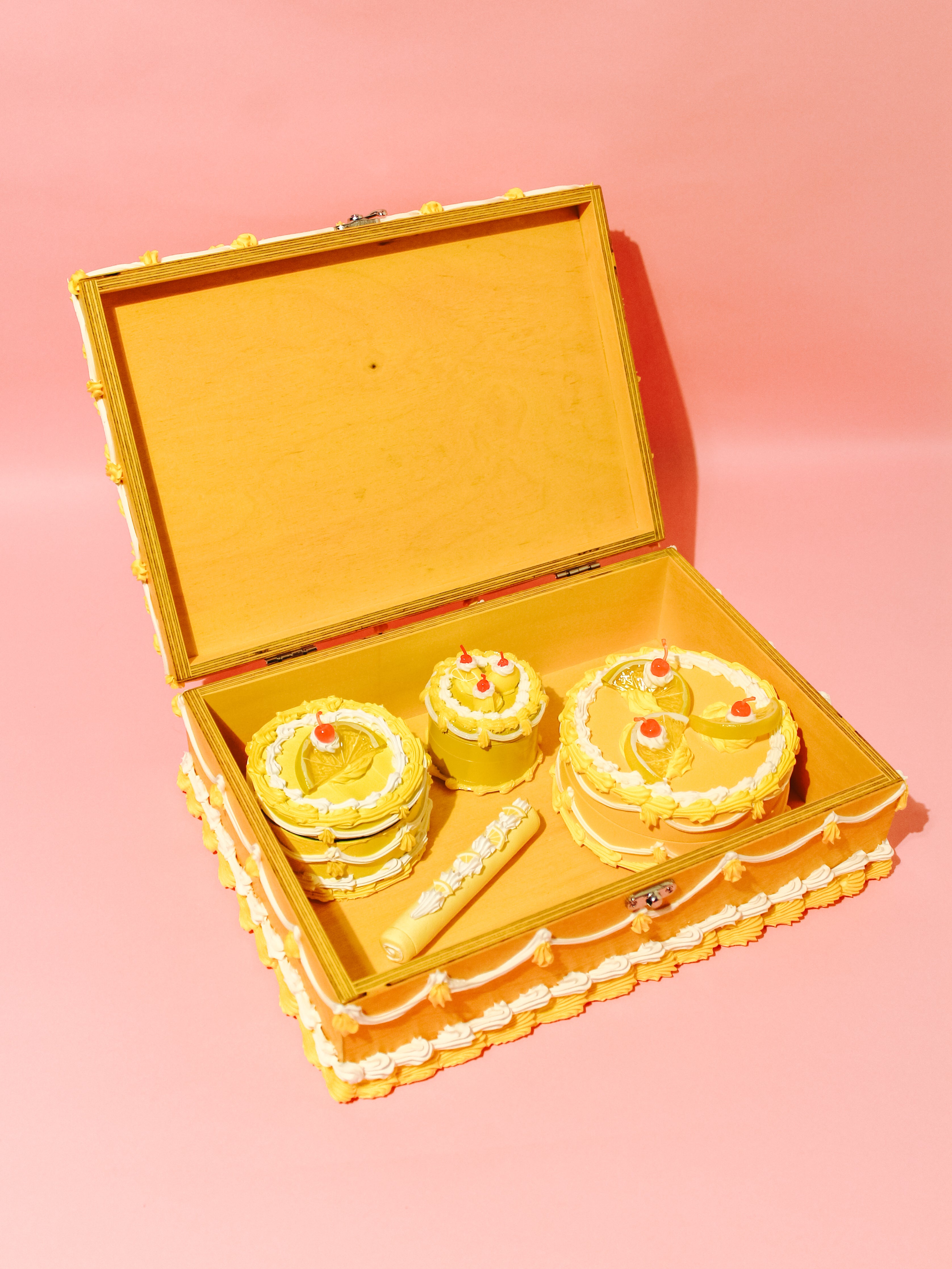 Lemon Meringue Cake Stash Box Set