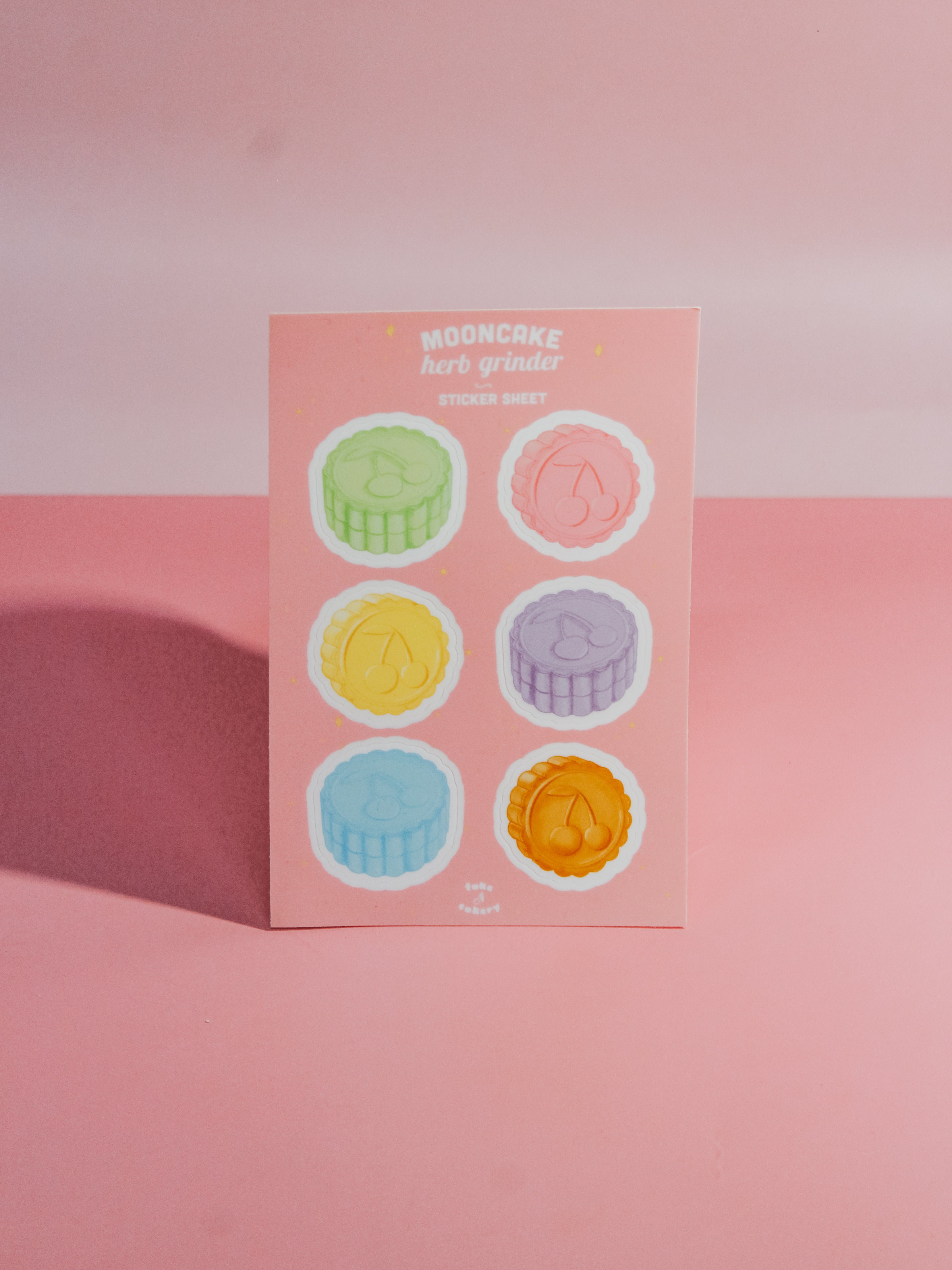 Mooncake Grinder Sticker Sheet