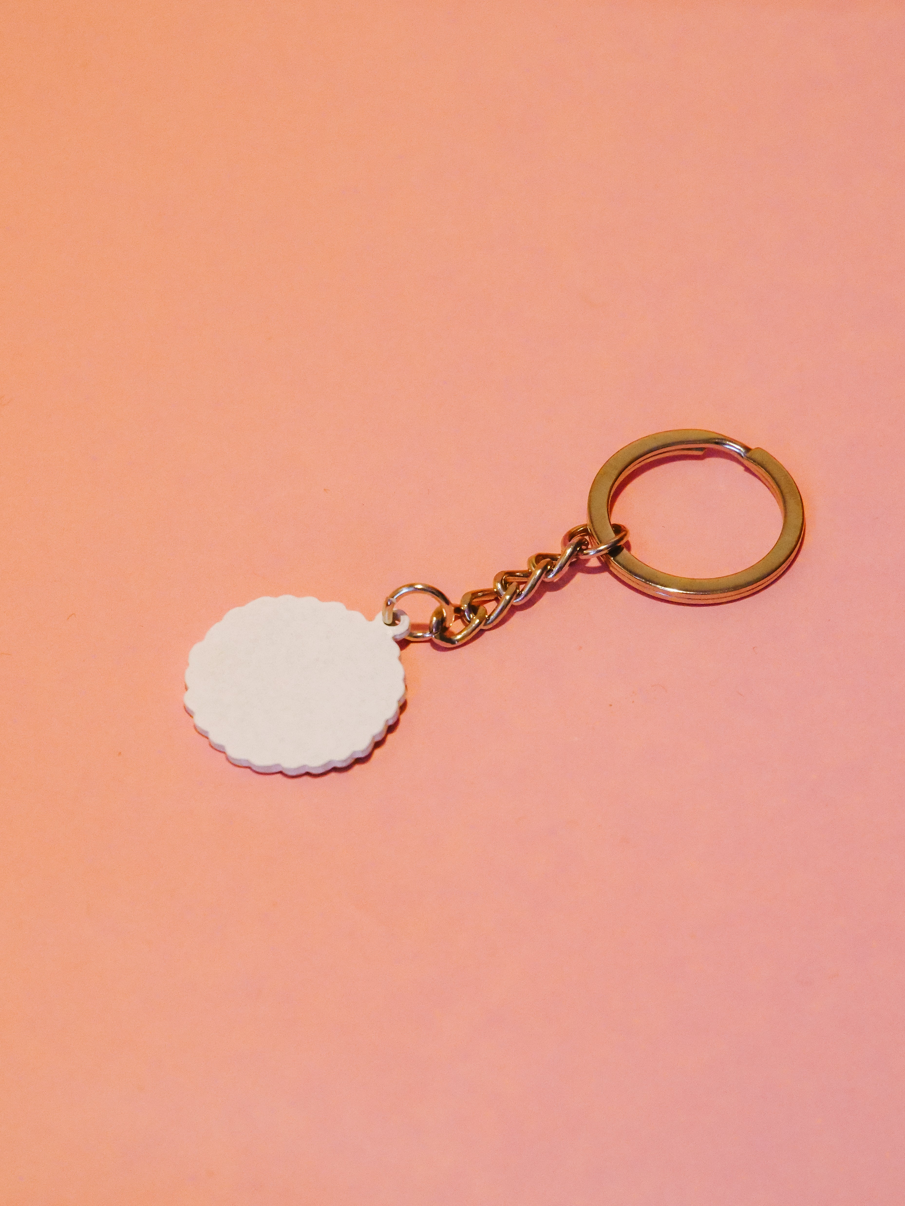 Baked Like A Cake Enamel Keychain