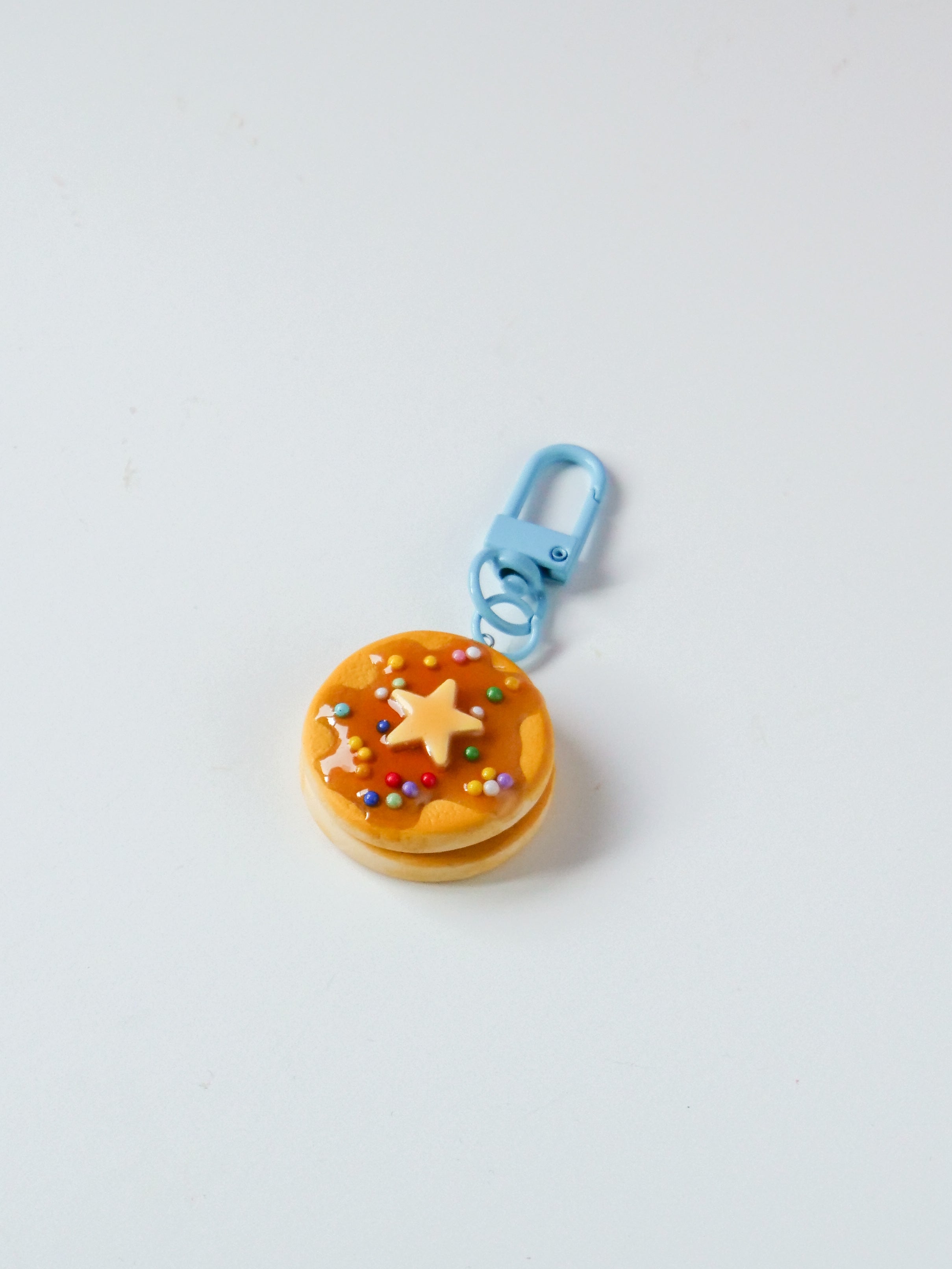 Sprinkle Pancake Keychain