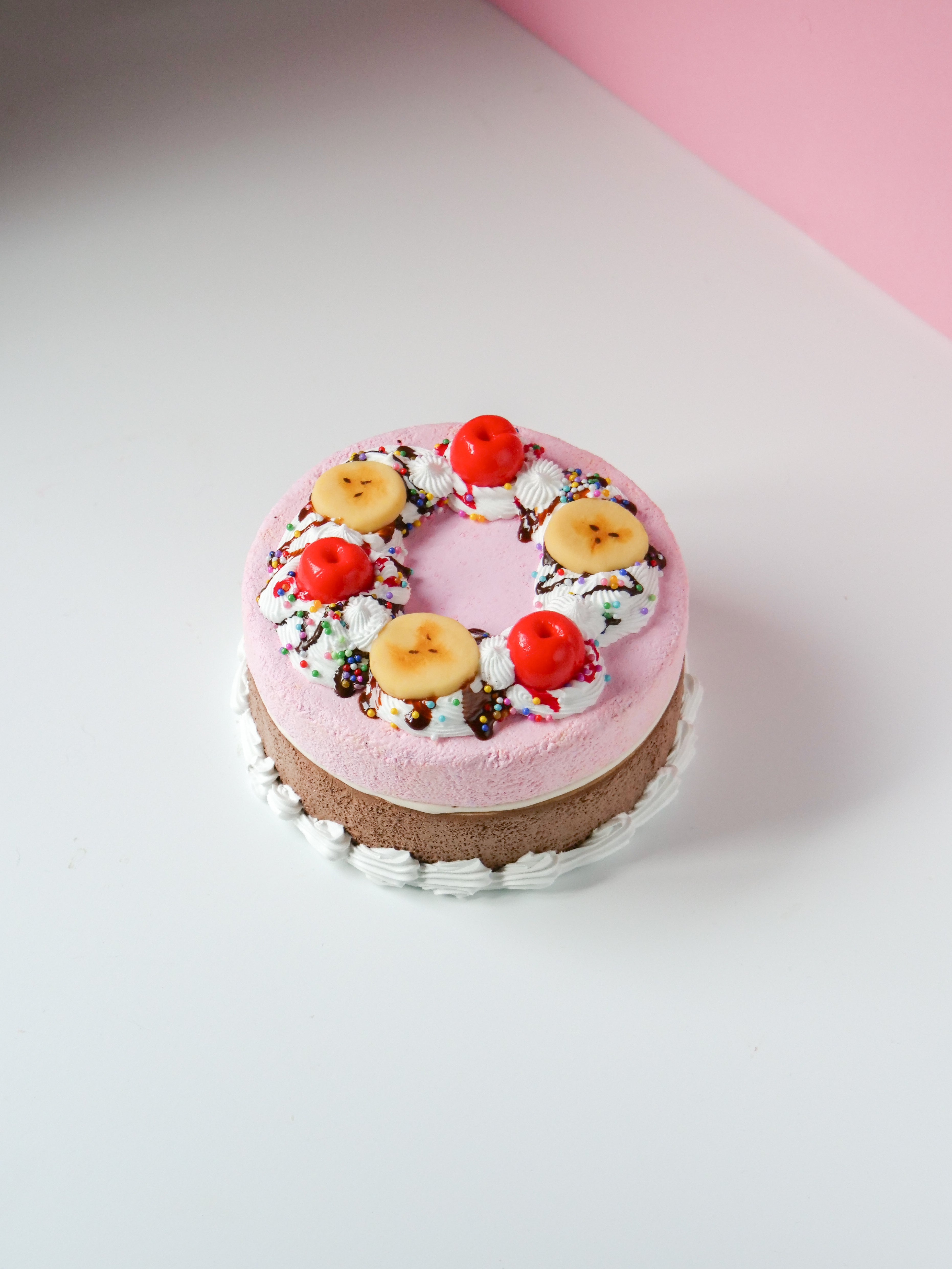 Banana Split Cake Ashtray