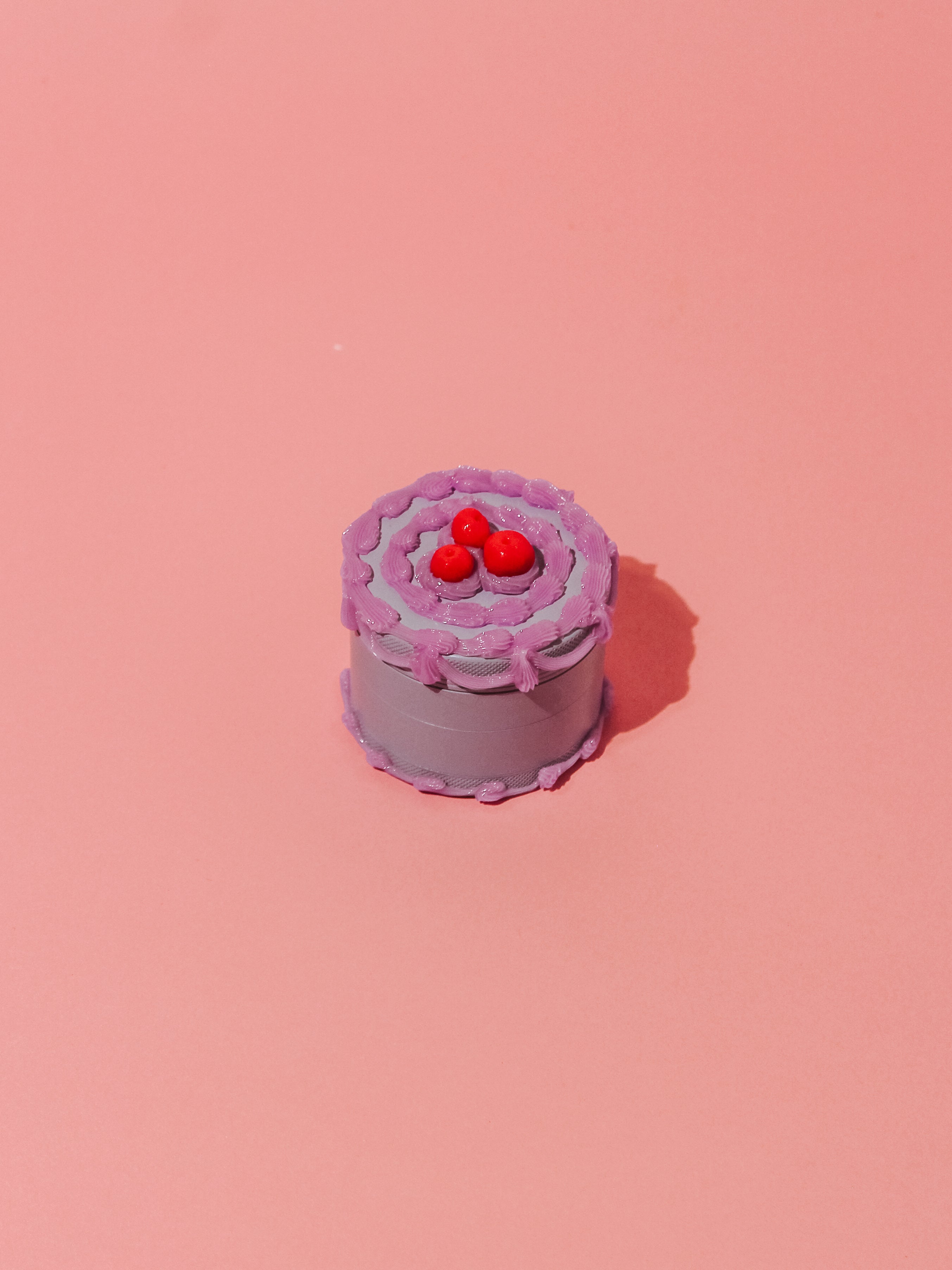 Vintage Style Purple Cake Grinder (4 layer)